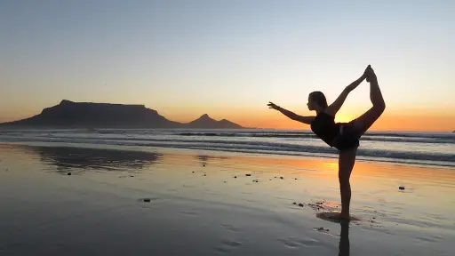 Health Retreat in Bali - Girl is Posing on Beach