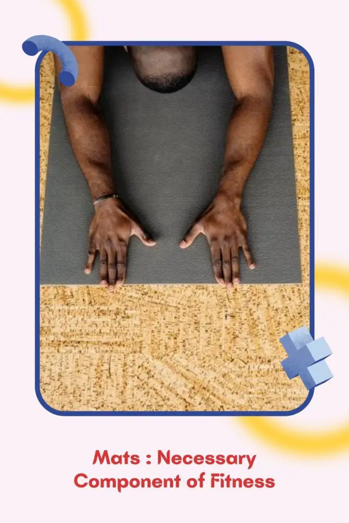 Someone is exercising on mat - Yoga Mat