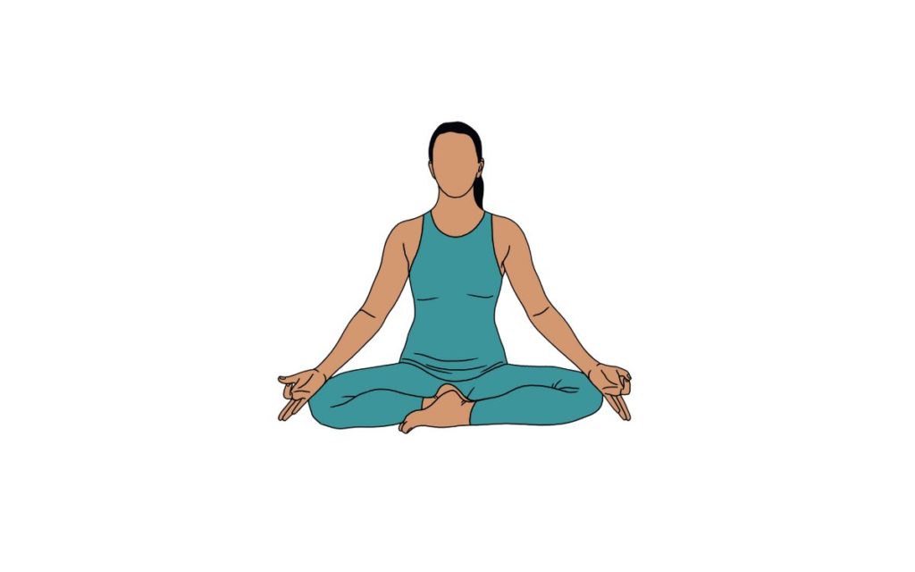 Padmasana or Lotus pose - yoga to increase memory power and concentration